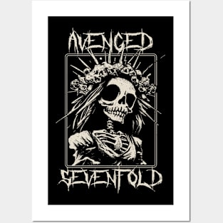 avenged bride skeleton Posters and Art